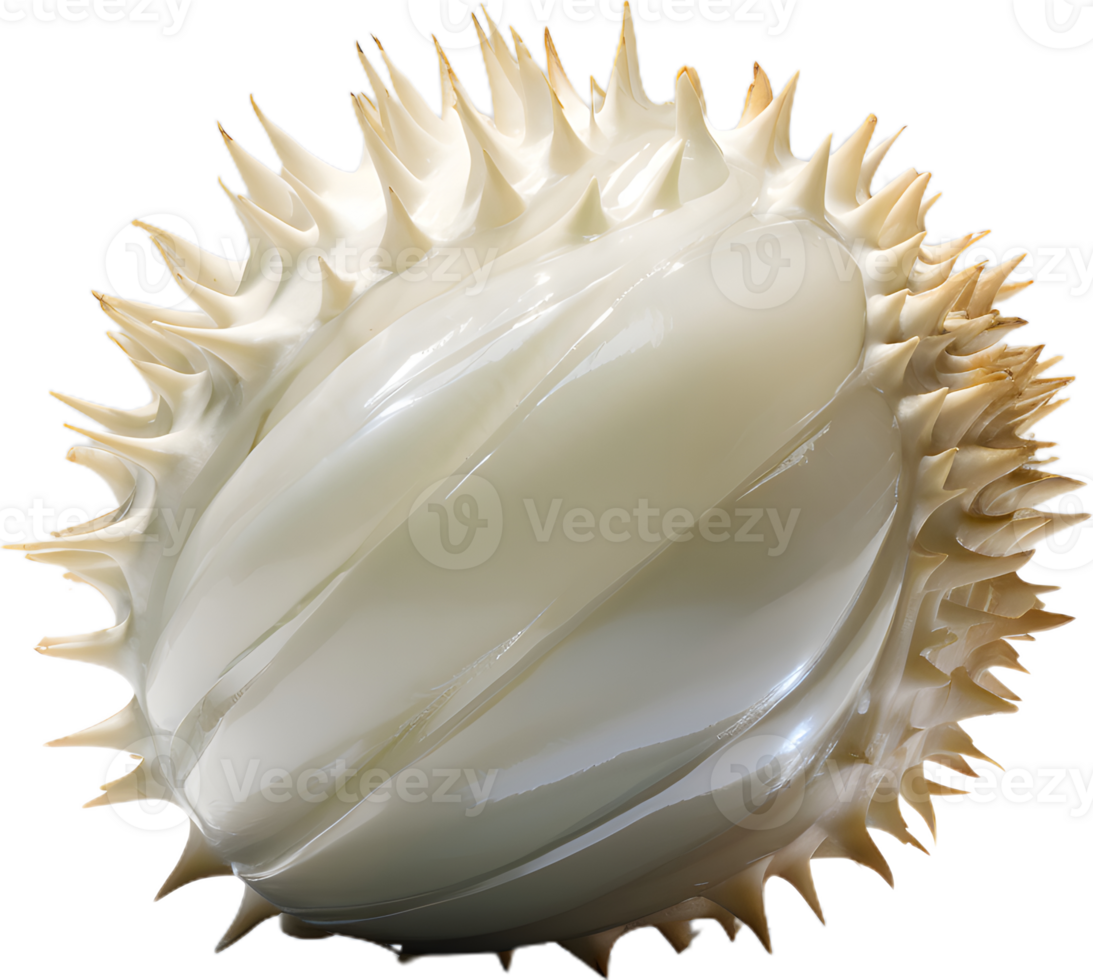 3d model of a durian looks like a crystal png
