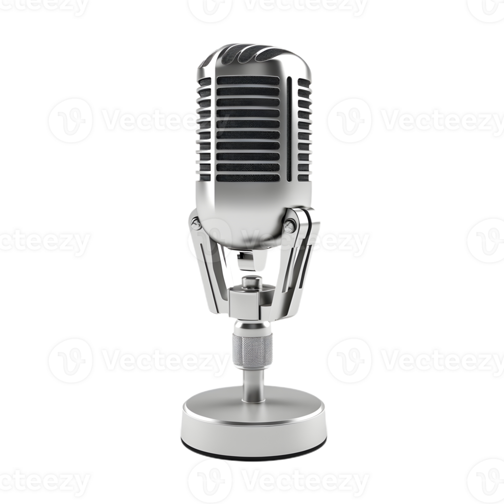 podcast microphone transparent background png