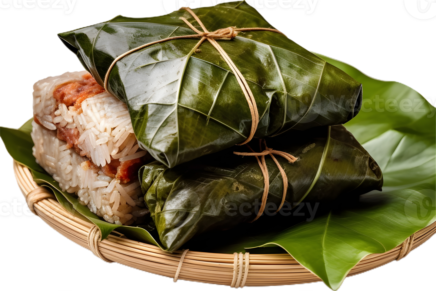 Square rice dumpling Glutinous rice Mung png