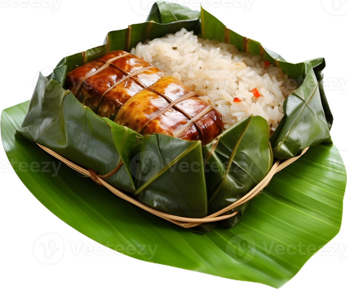 Square rice dumpling Glutinous rice Mung png