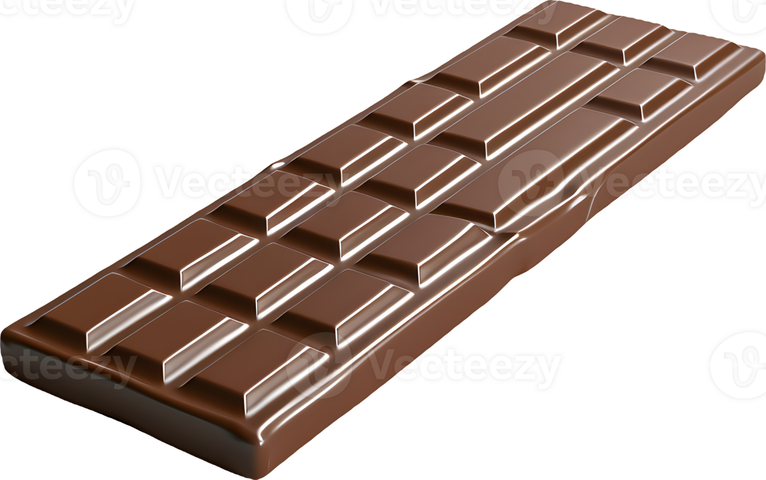 a chocolate bar on a transparent background png