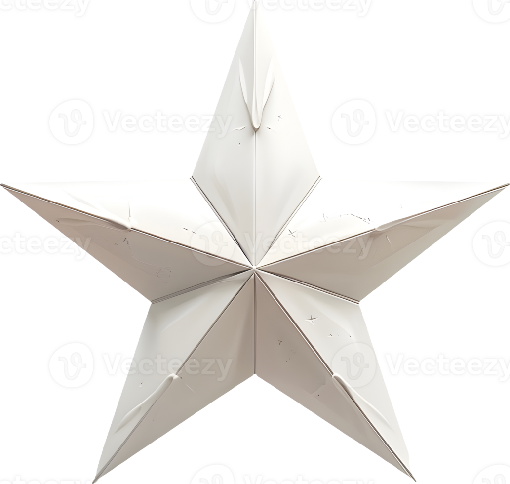 a star shaped object with a transparent background png