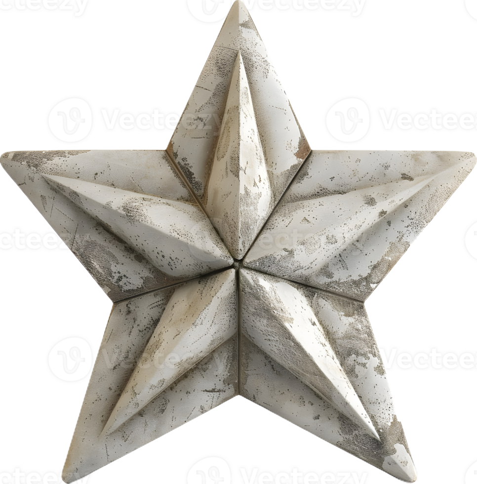 a star shaped object with a transparent background png