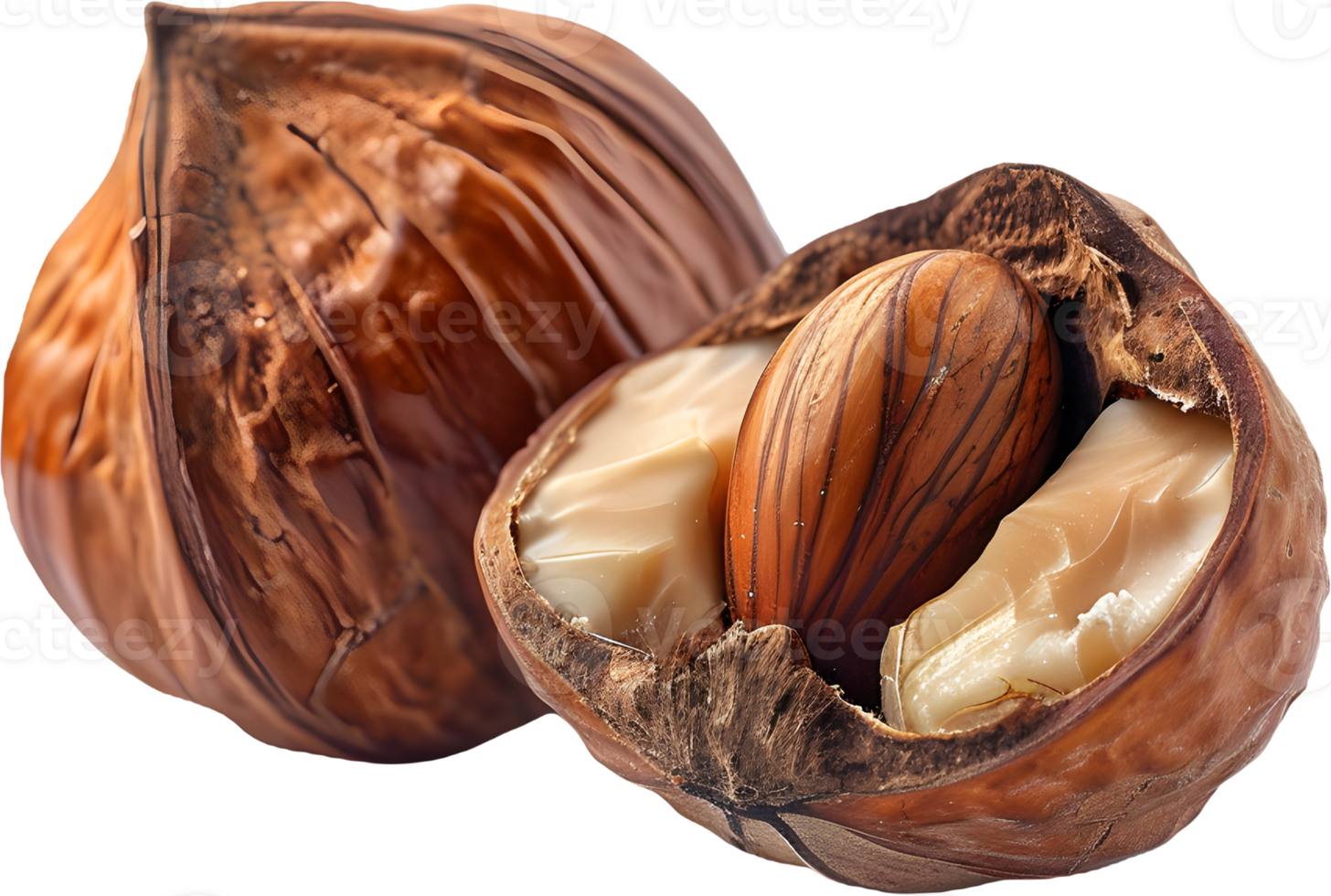 hazelnut on a transparent background png
