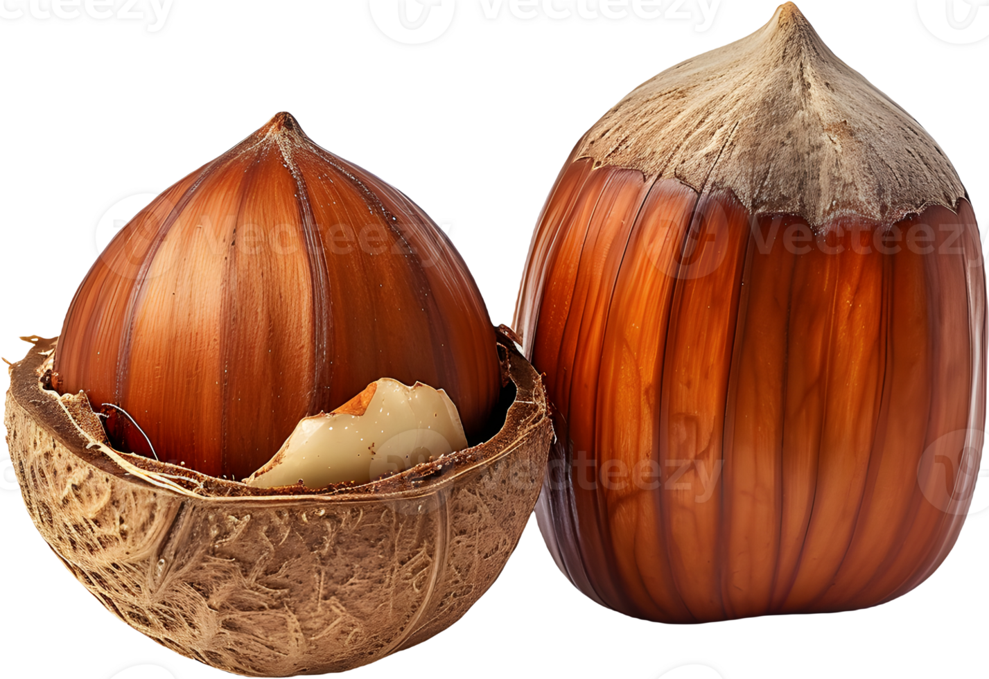 hazelnut on a transparent background png