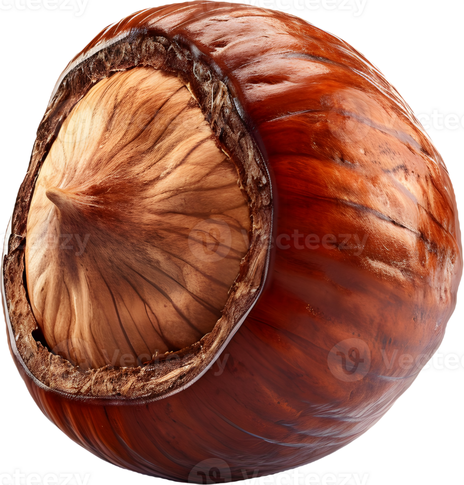 hazelnut on a transparent background png