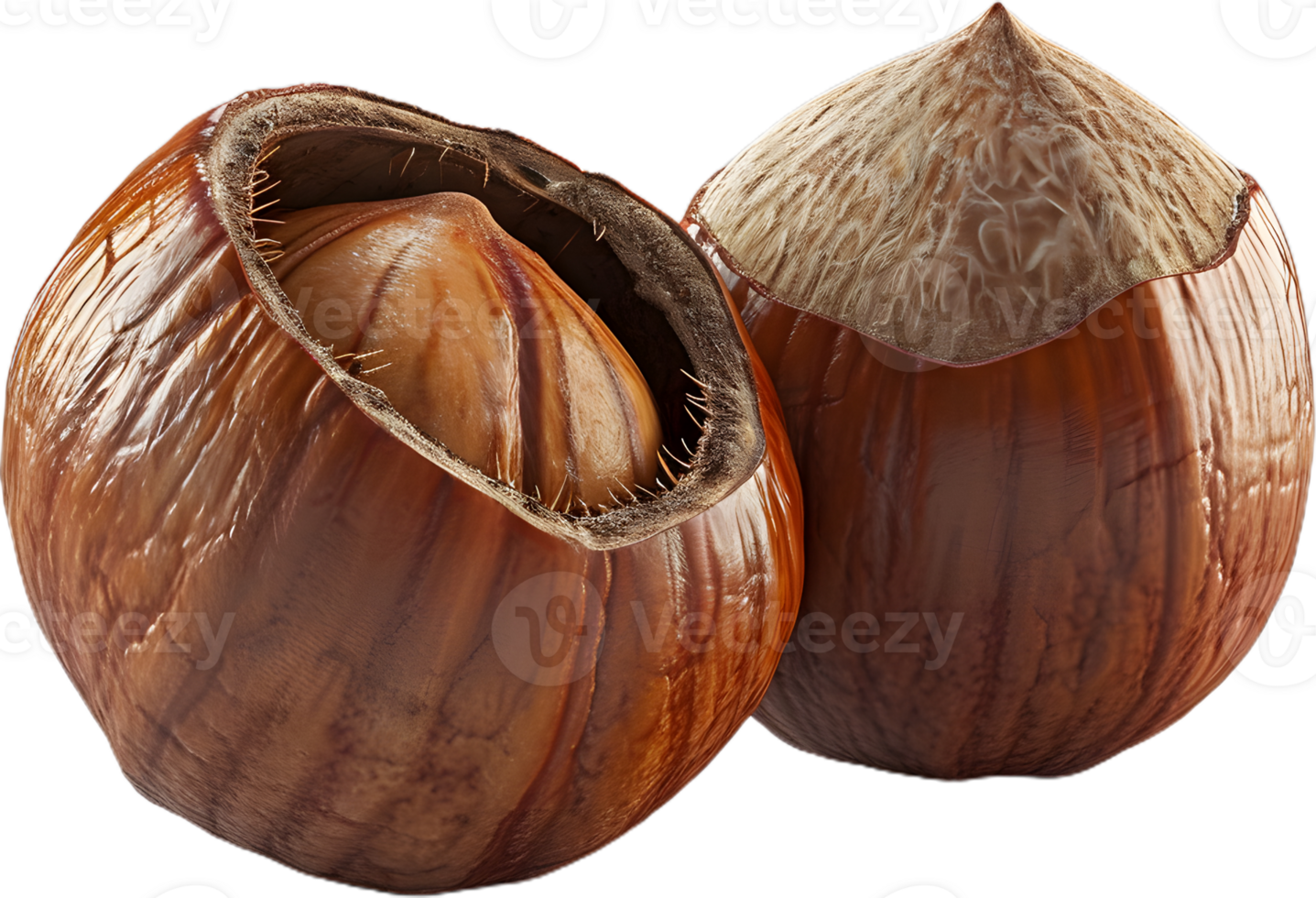 hazelnut on a transparent background png