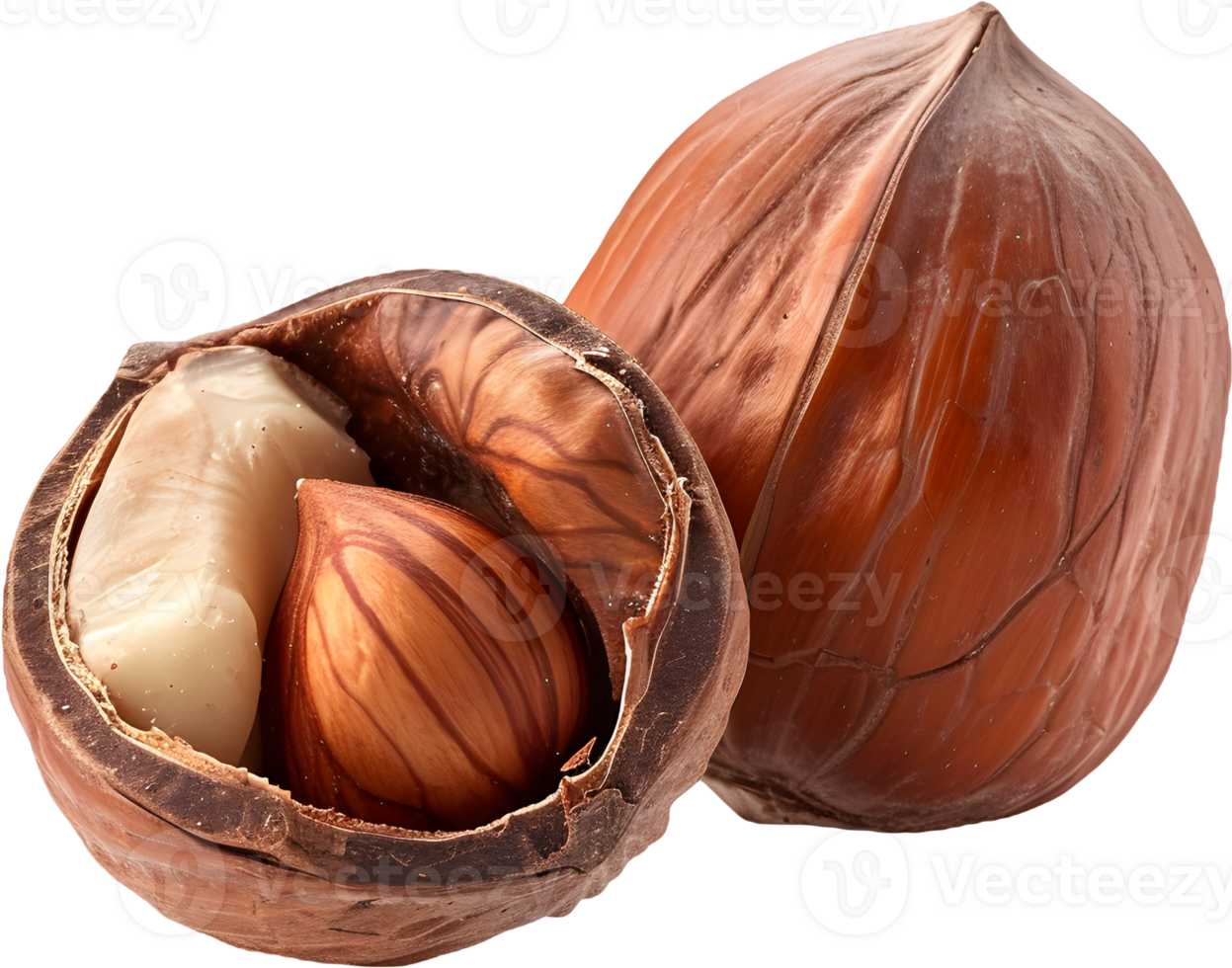 hazelnut on a transparent background png