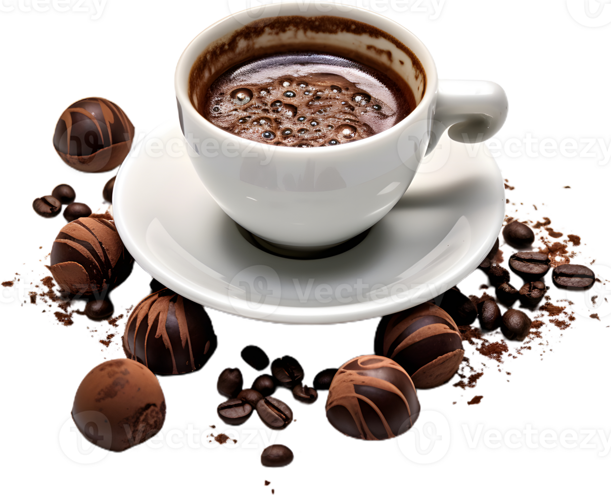 chocolate and coffee png