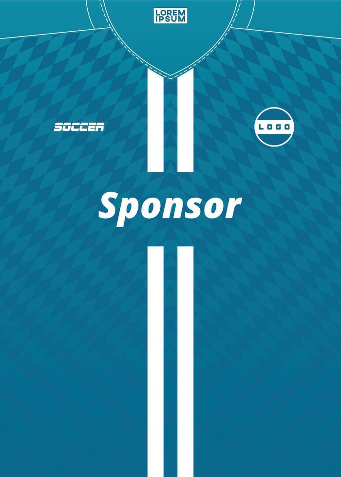Soccer football jersey seamless pattern texture design for sublimation vector
