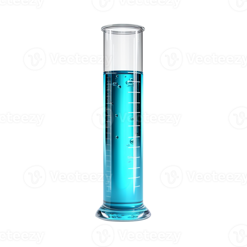 Laboratory tube isolated on transparent background png