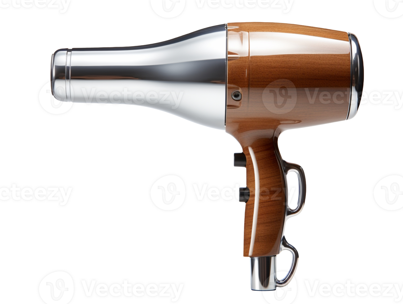 Hair dryer isolated on transparent background png