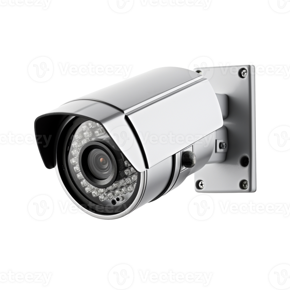 Security camera isolated on transparent background png