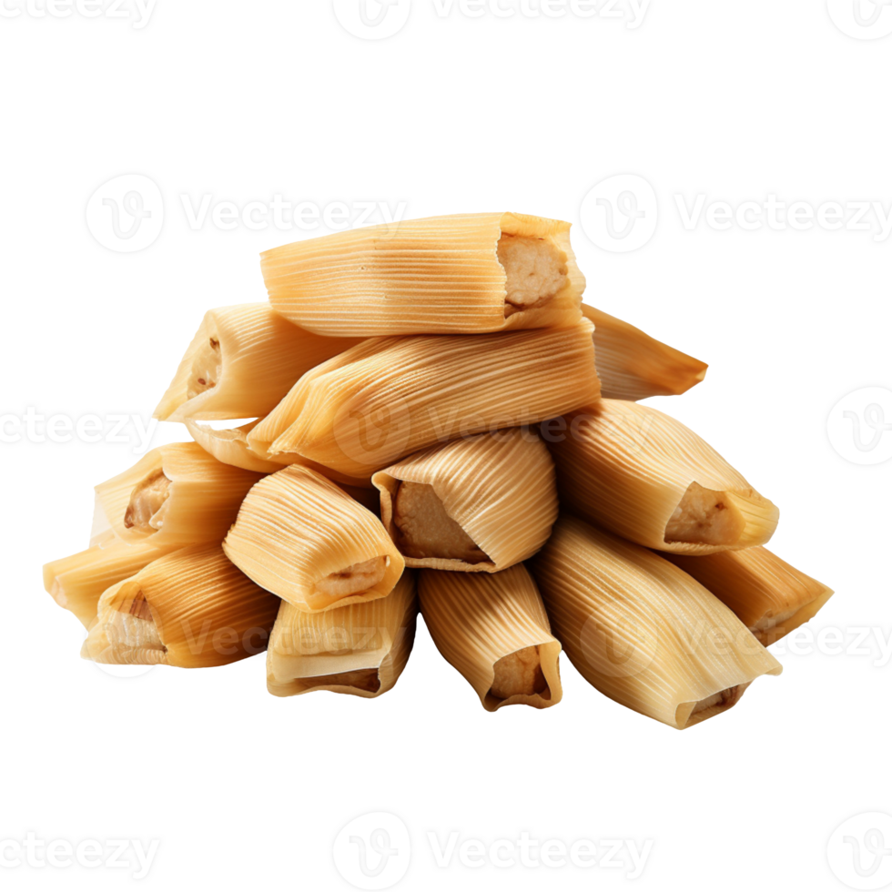 Tamales isolated on transparent background png
