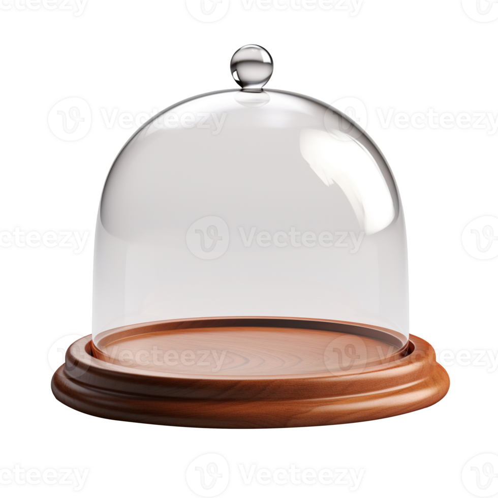Restaurant cloche isolated on transparent background png