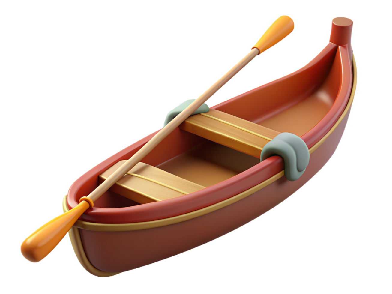 Gondola Boat 3d png