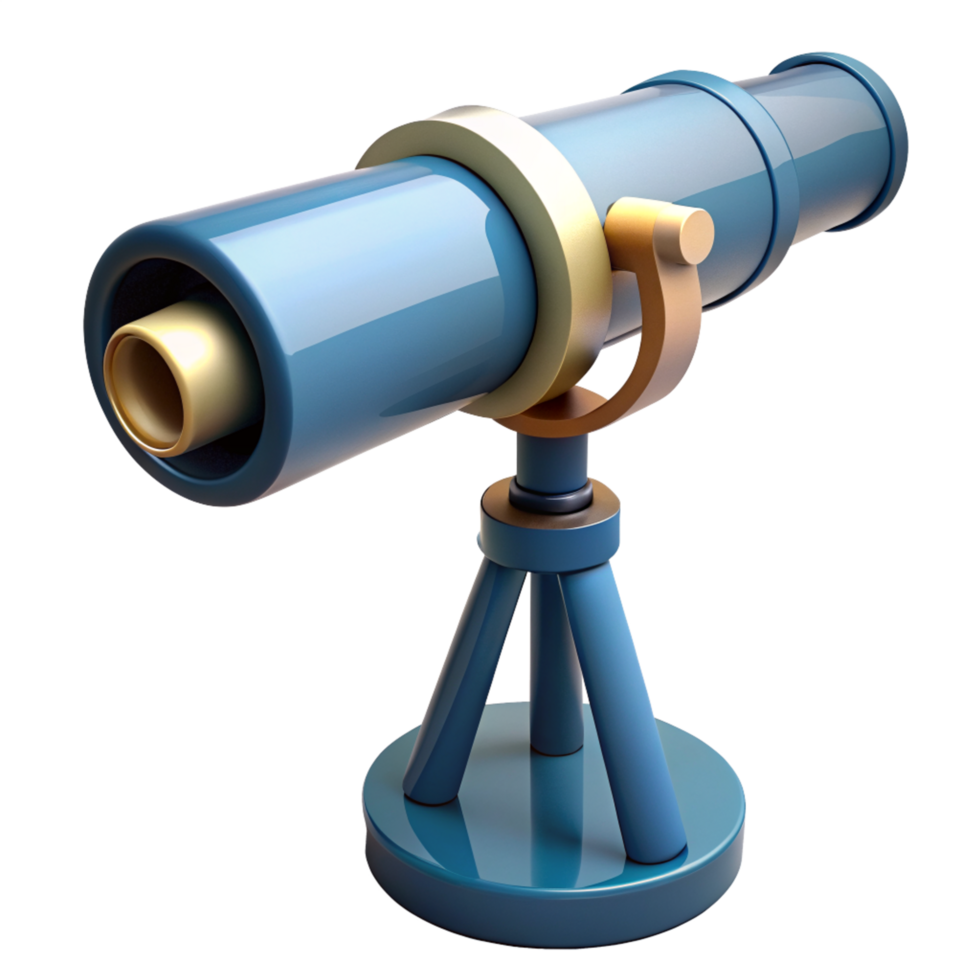 Telescope 3d Illustration png