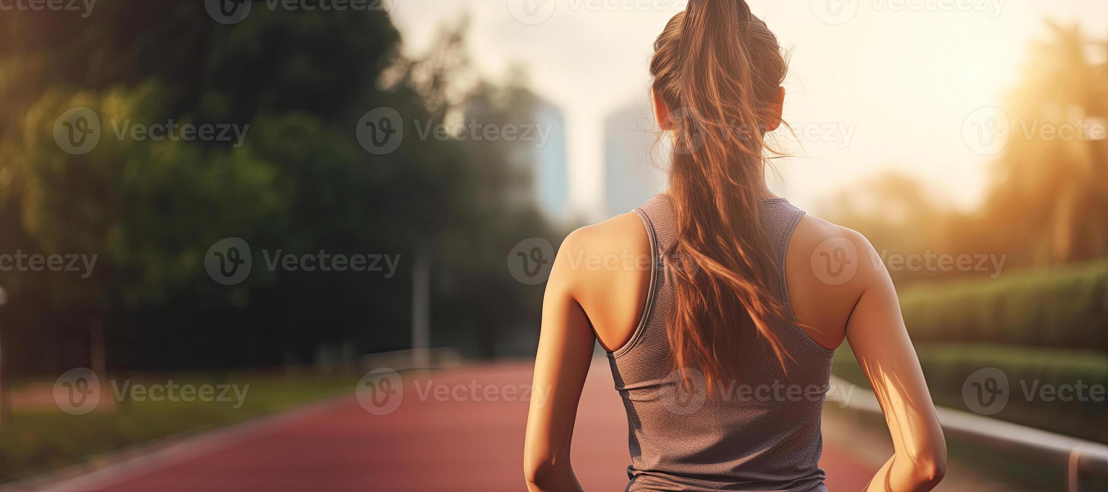 Woman Athlete Running photo