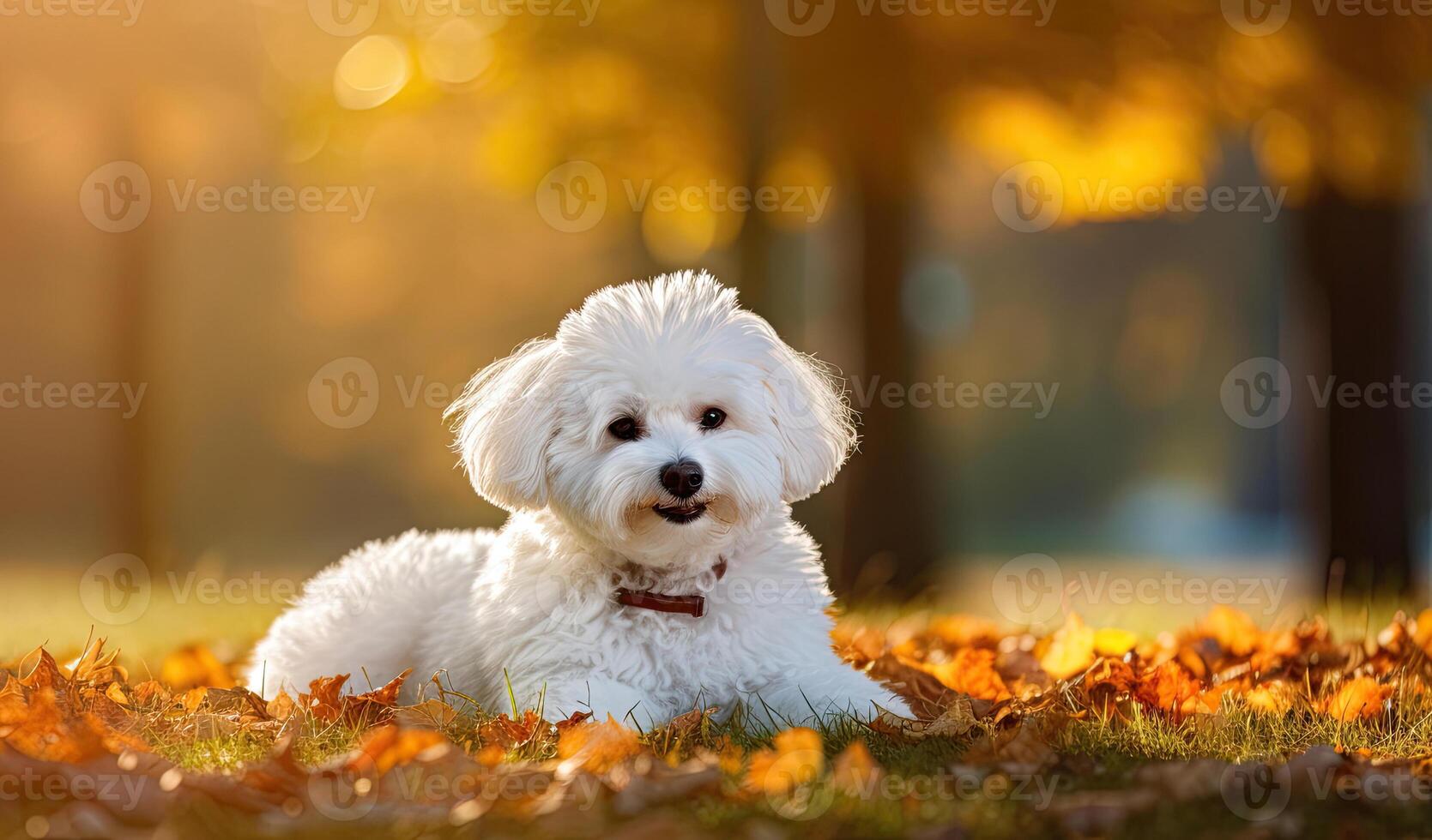 Happy Bichon Frise photo