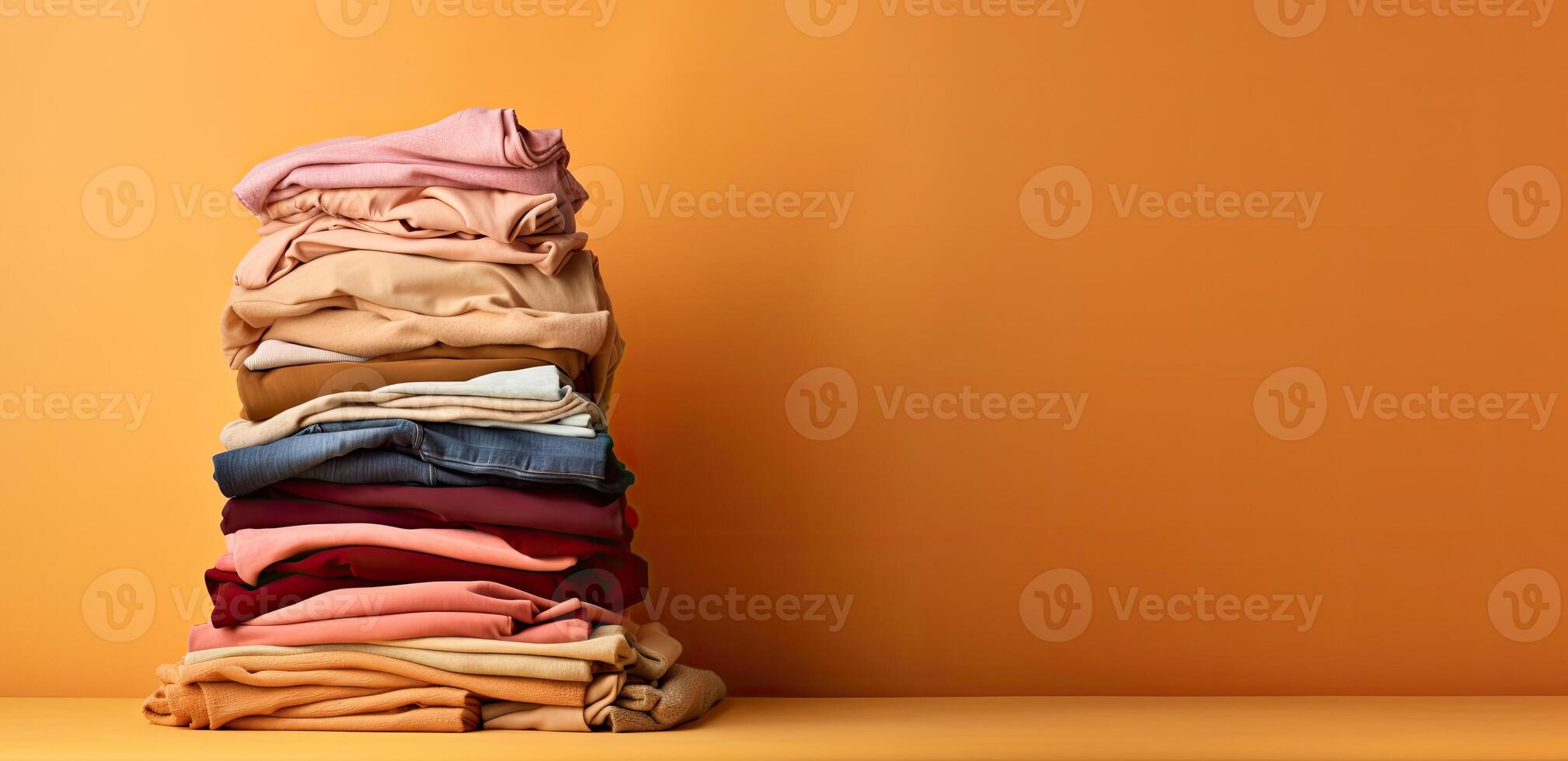 Stack of Clothes photo