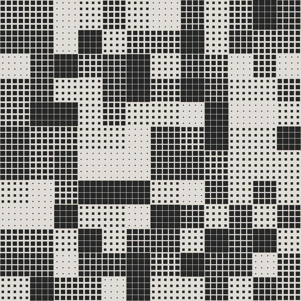 Modern Stylish Halftone Square Pattern Abstract Background vector