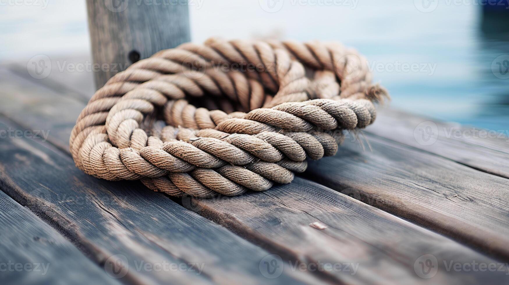 Rope in a Dock photo