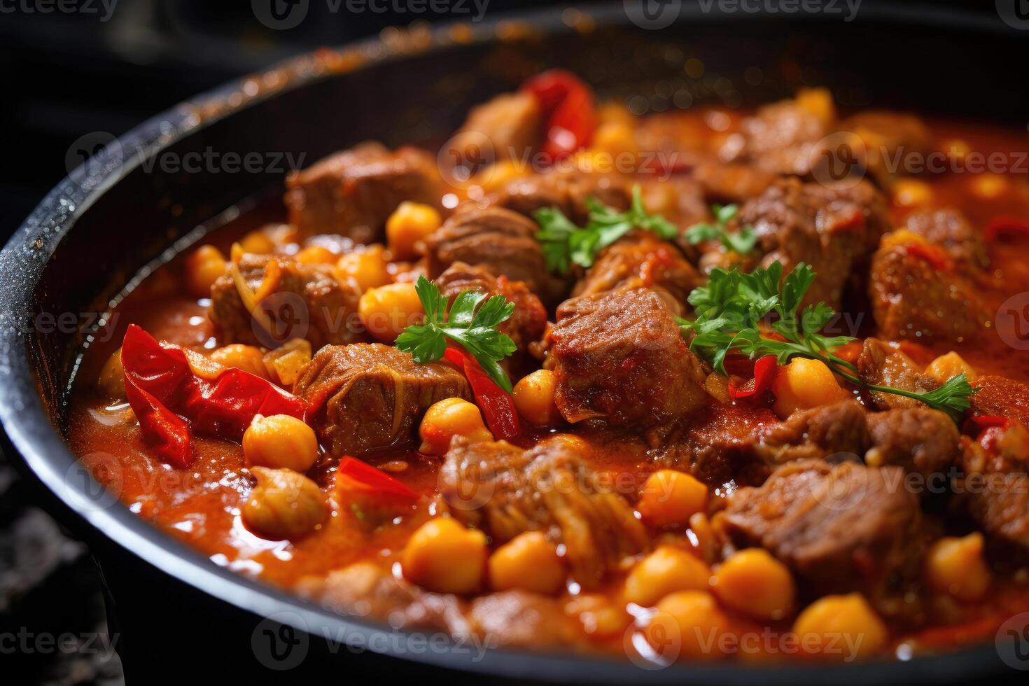 Stew with Chickpeas photo