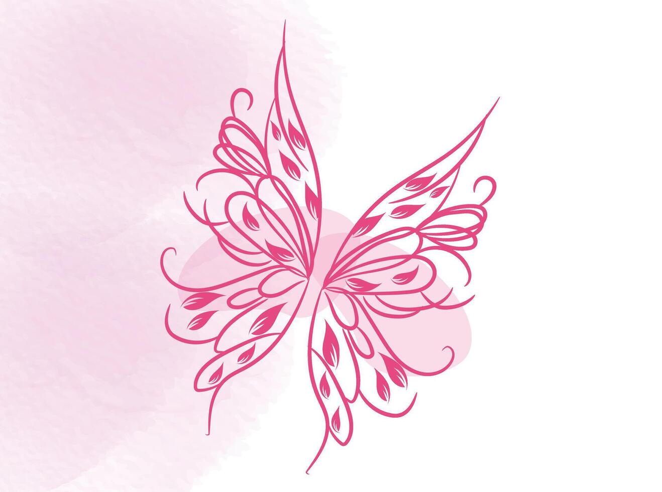 Hand drawn stencil element collection vector
