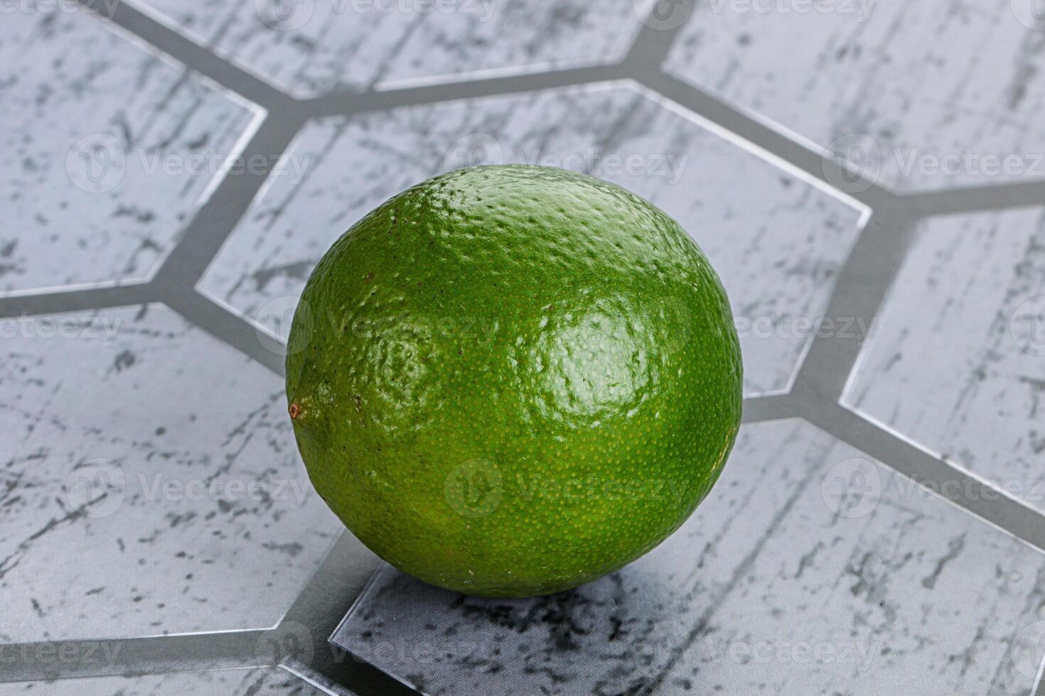 Natural irganic sour ripe lime photo