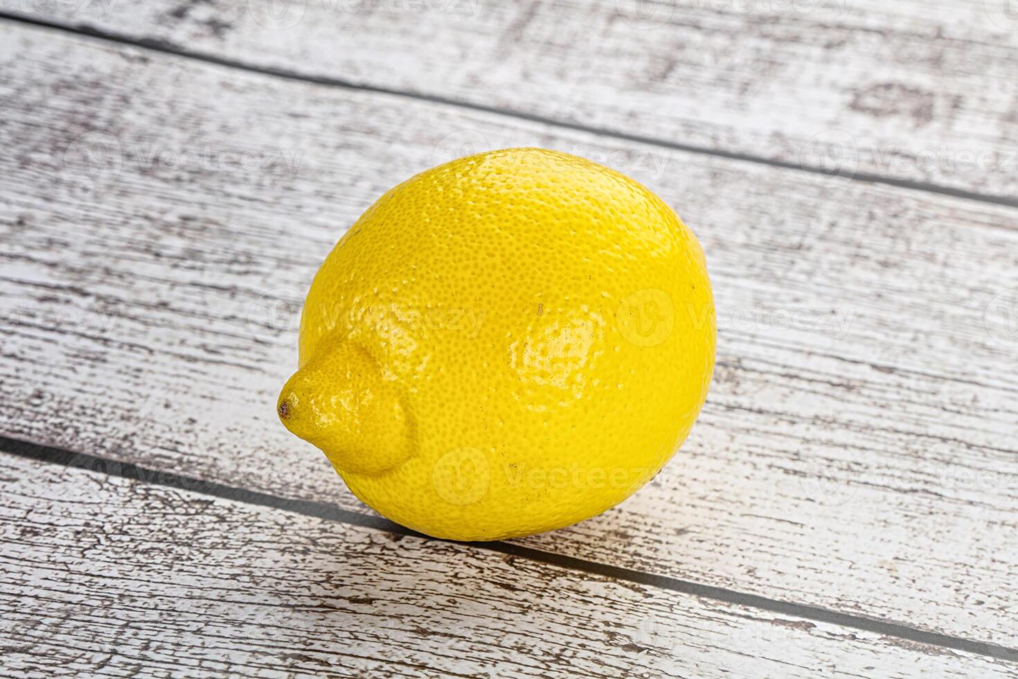 Ripe sour yellow juicy lemon photo