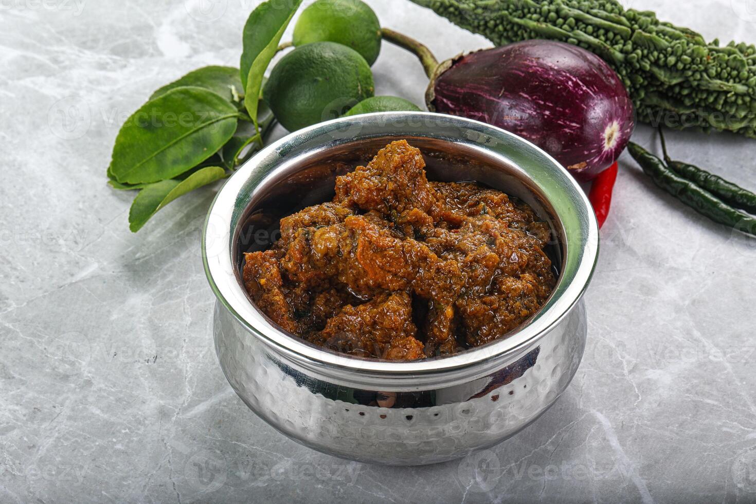 Indian vegetarian cuisine - malay kofta photo