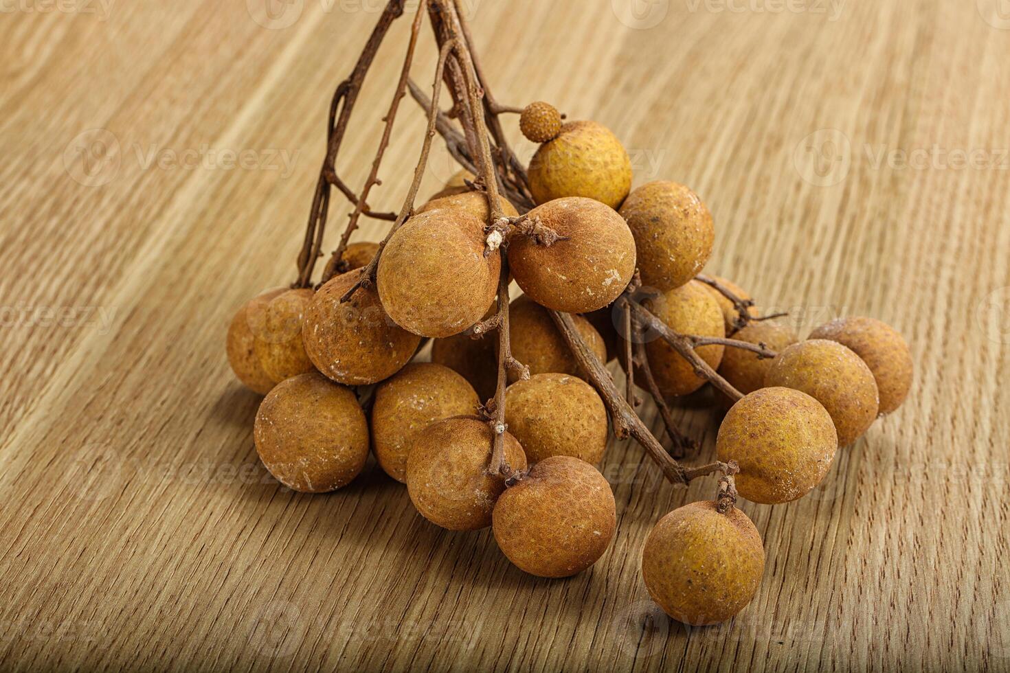 Ripe sweet tropical Longan fruit photo