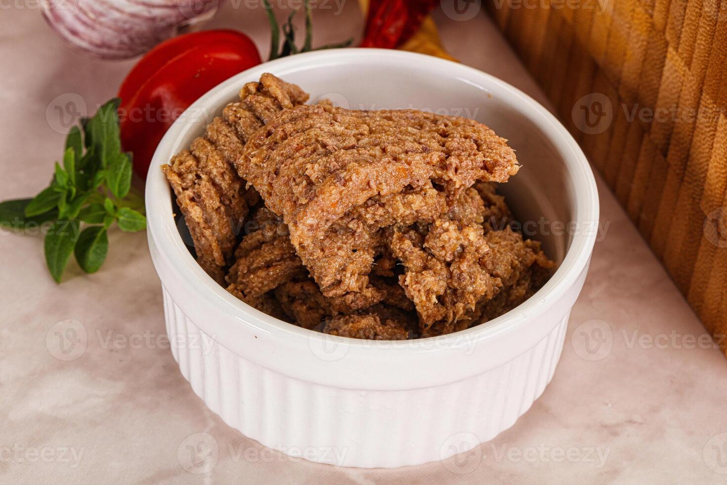 Liver Pate spread in the bowl photo