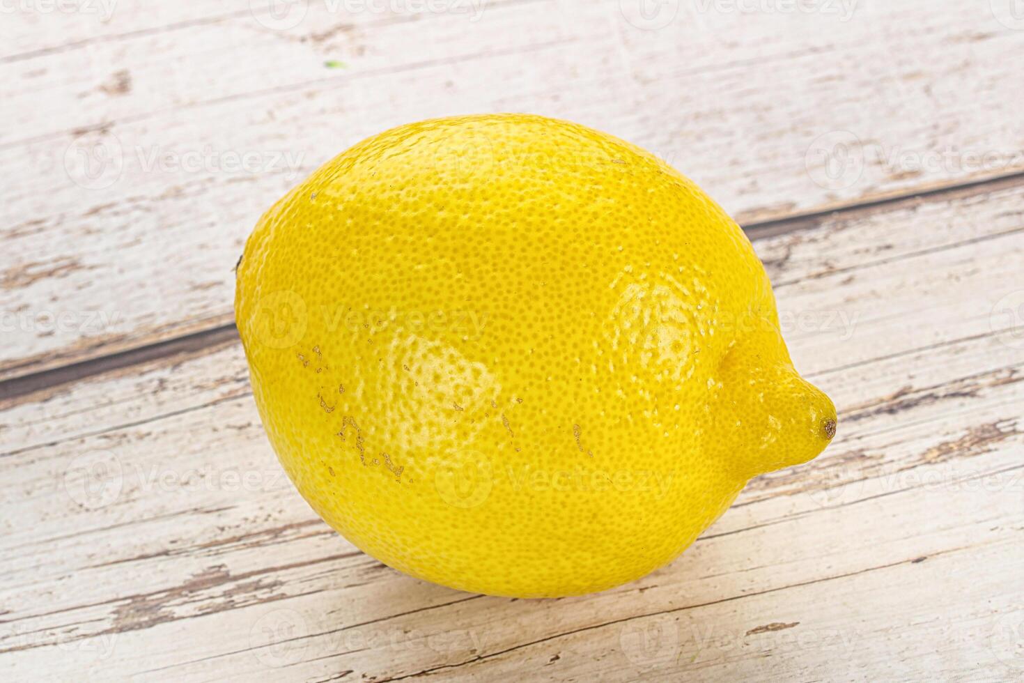 Ripe sour yellow juicy lemon photo