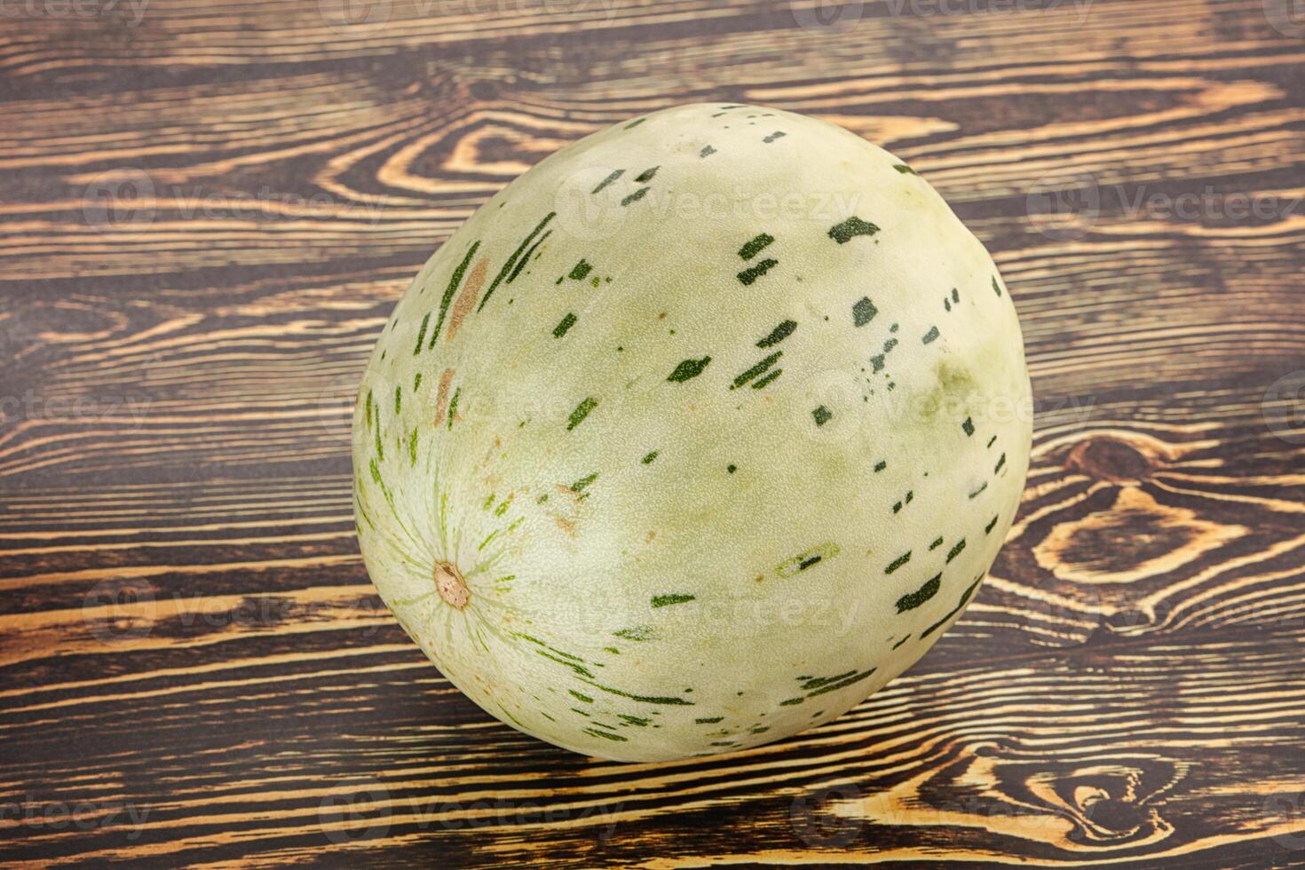 Ripe sweet juicy Dalmatin melon photo