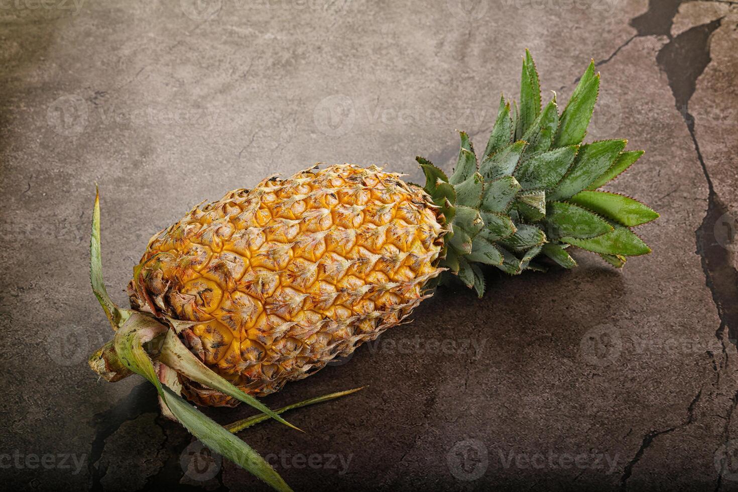 Fresh ripe sweet juicy Pineapple photo