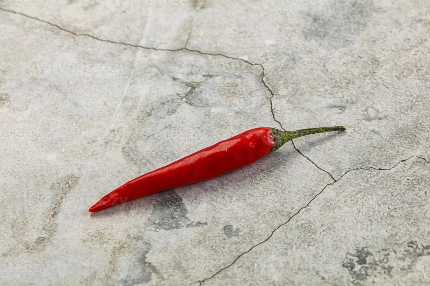 Spice ripe red chili pepper photo