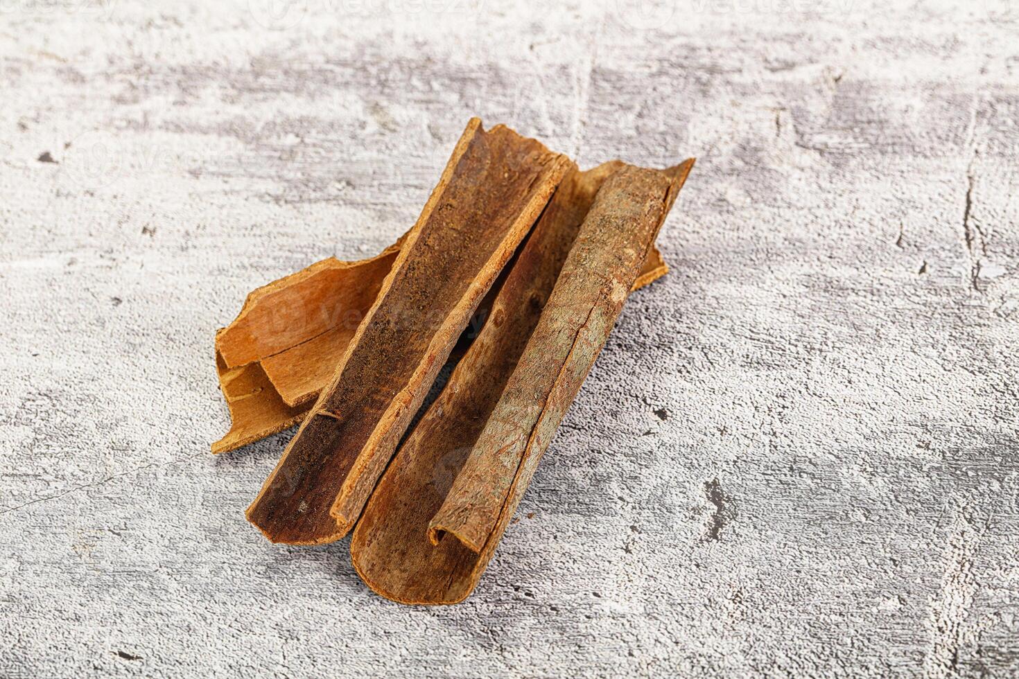 Natural wild organic cinnamon aroma photo