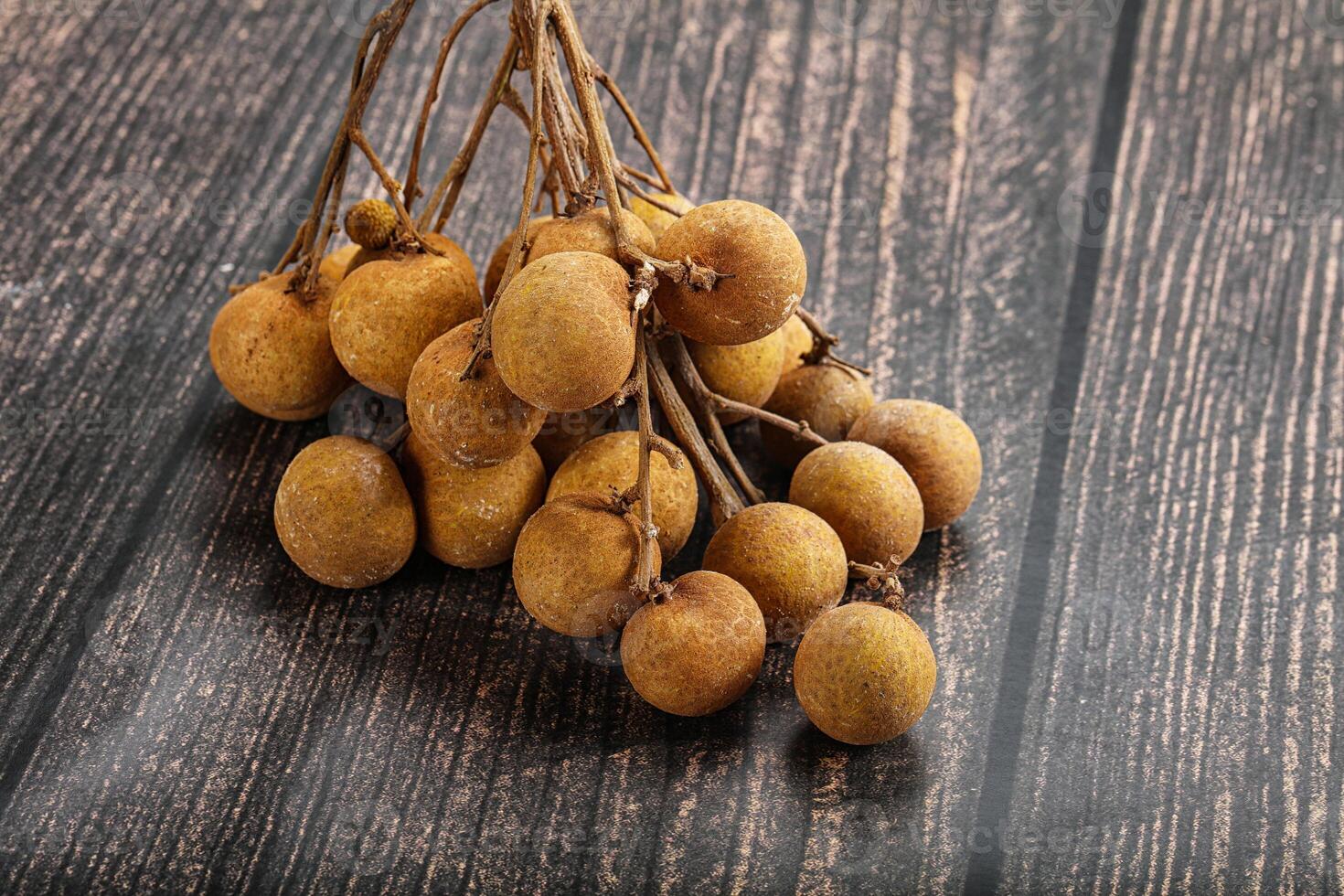 Ripe sweet tropical Longan fruit photo