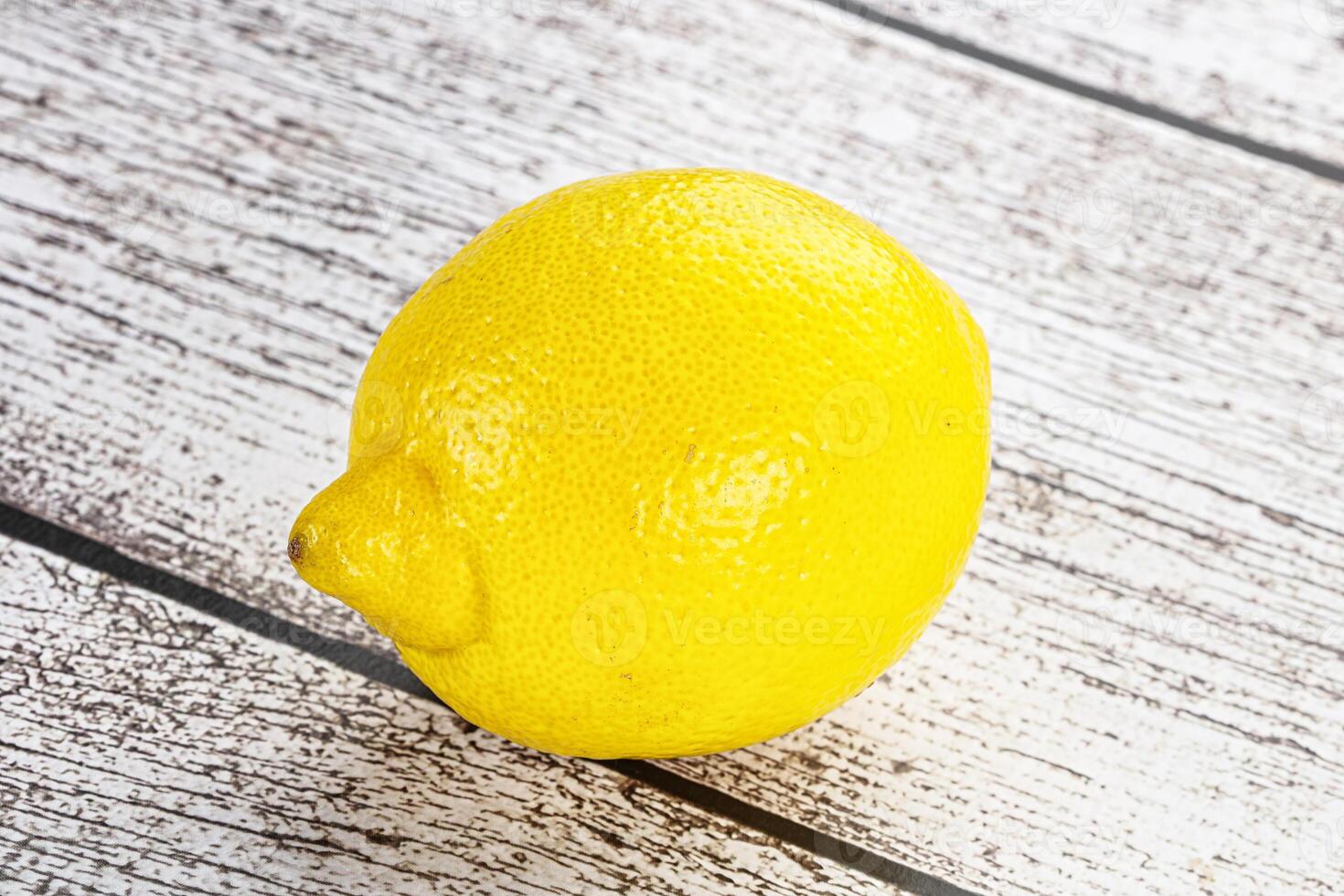 Ripe sour yellow juicy lemon photo