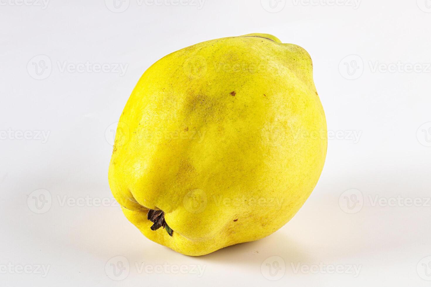 Ripe sweet organic quince fruit photo