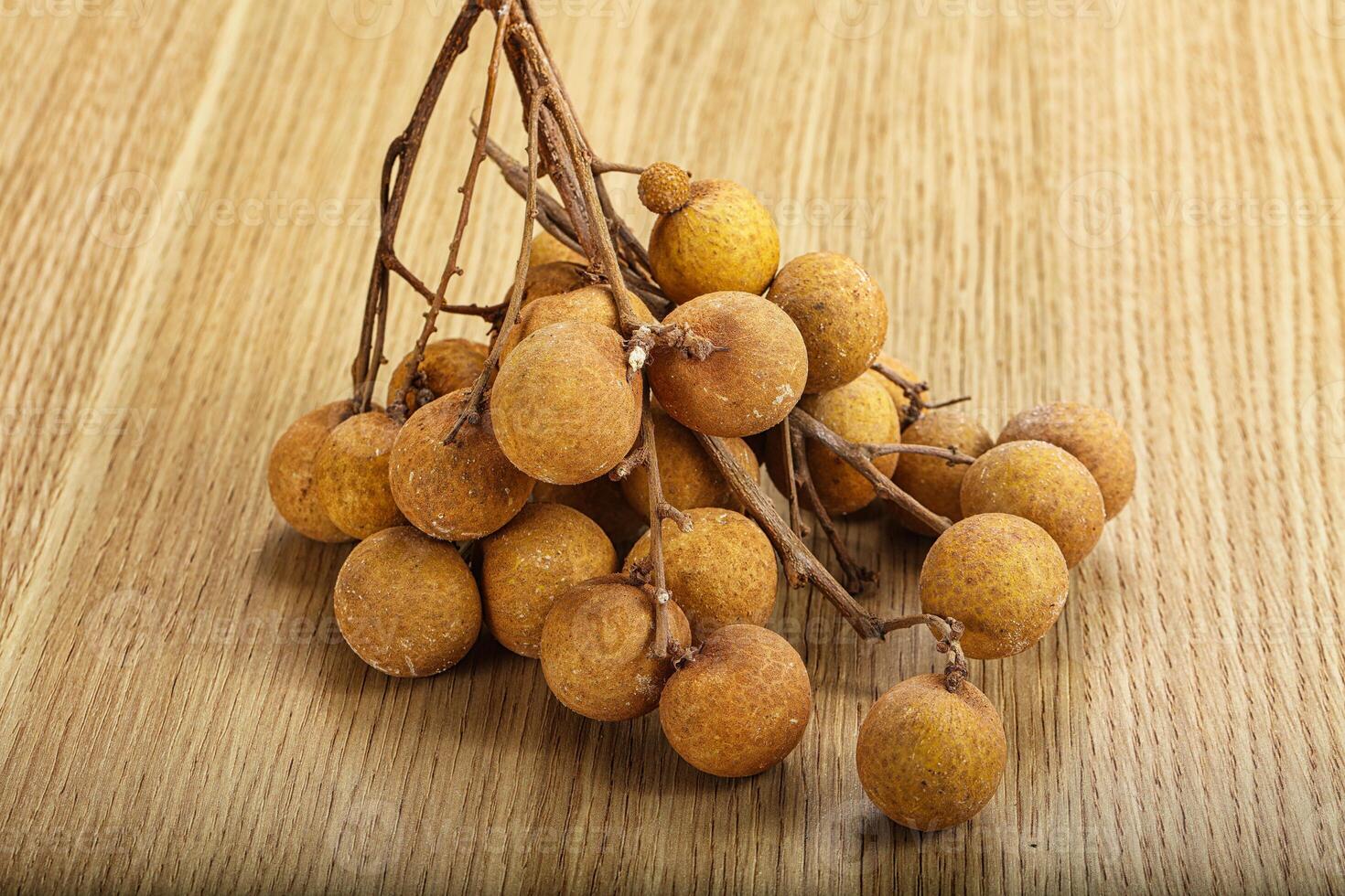 Ripe sweet tropical Longan fruit photo