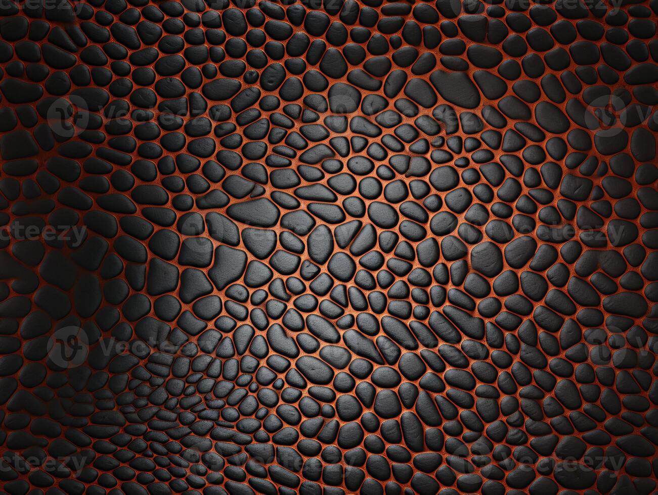 Close-up snake leather with a smooth, slightly uneven texture. photo