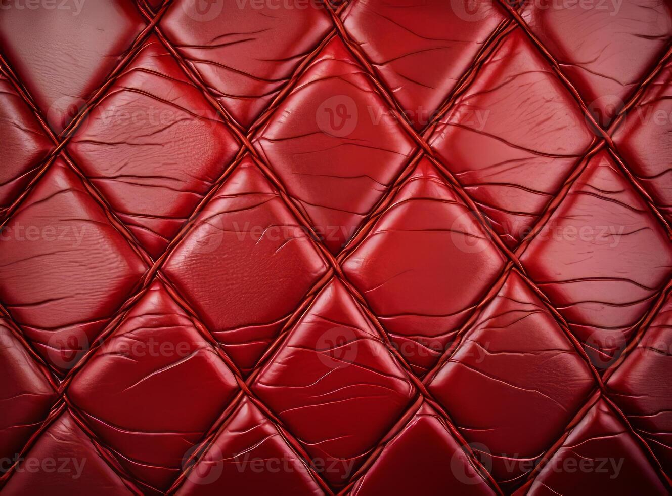 Close-up leather with a smooth, slightly uneven texture. photo