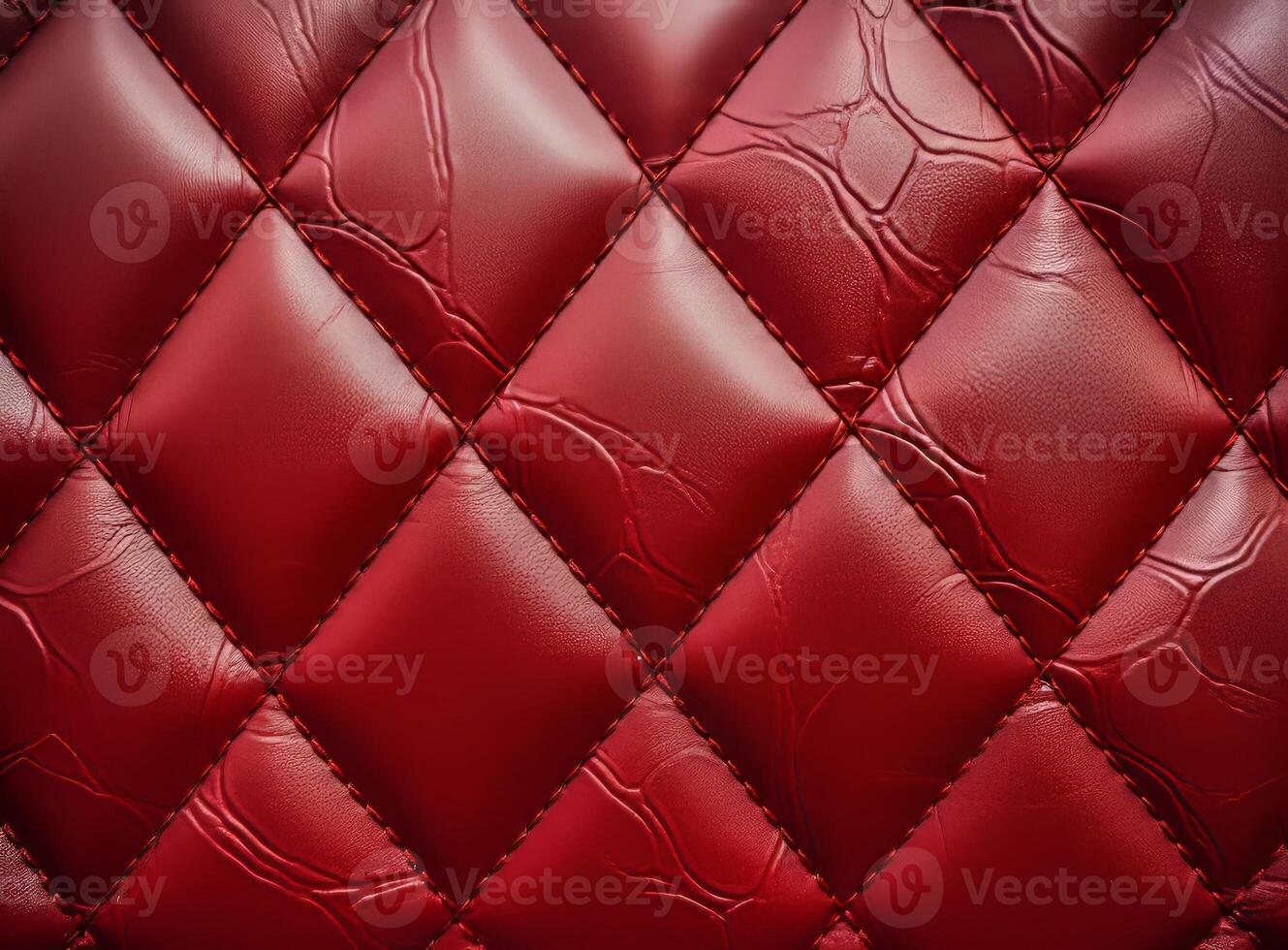 Close-up leather with a smooth, slightly uneven texture. photo
