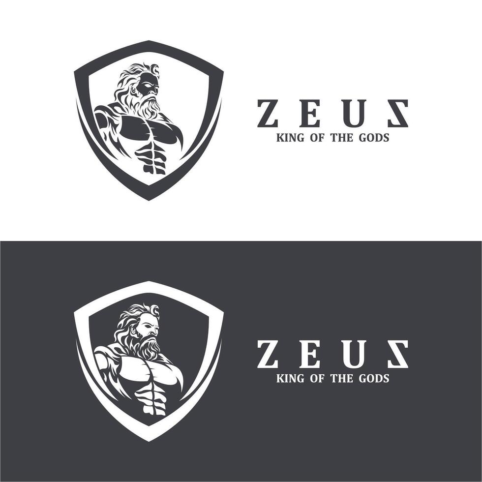 Zeus logo design illustration vector