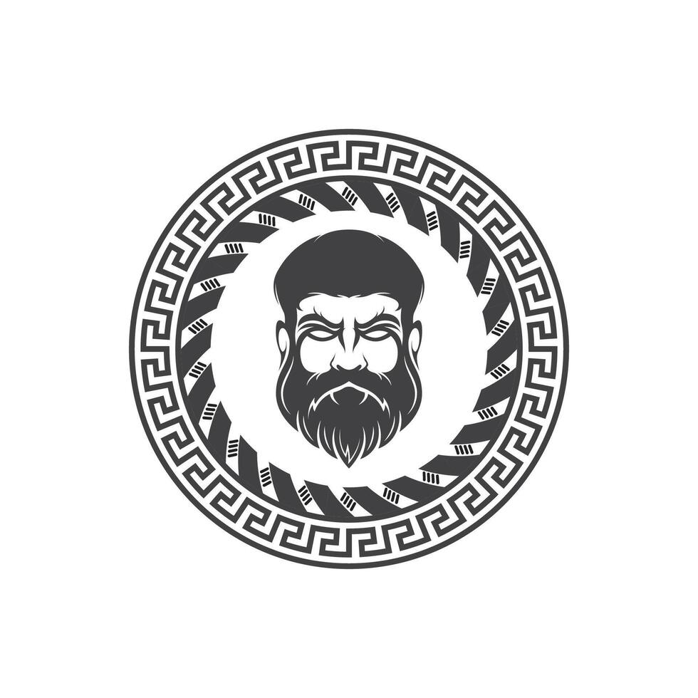 Zeus logo design illustration vector