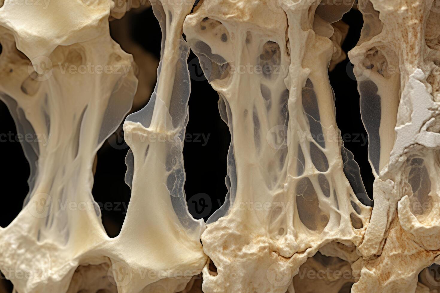 Bone tissue human skeleton under microscope cells structure medical science biology background texture magnification research structure health microbiology internal materials organs photo