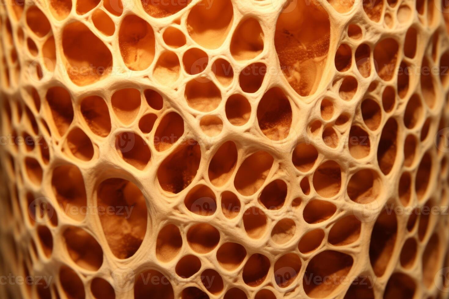 Bone tissue human skeleton under microscope cells structure medical science biology background texture magnification research structure health microbiology internal materials organs photo