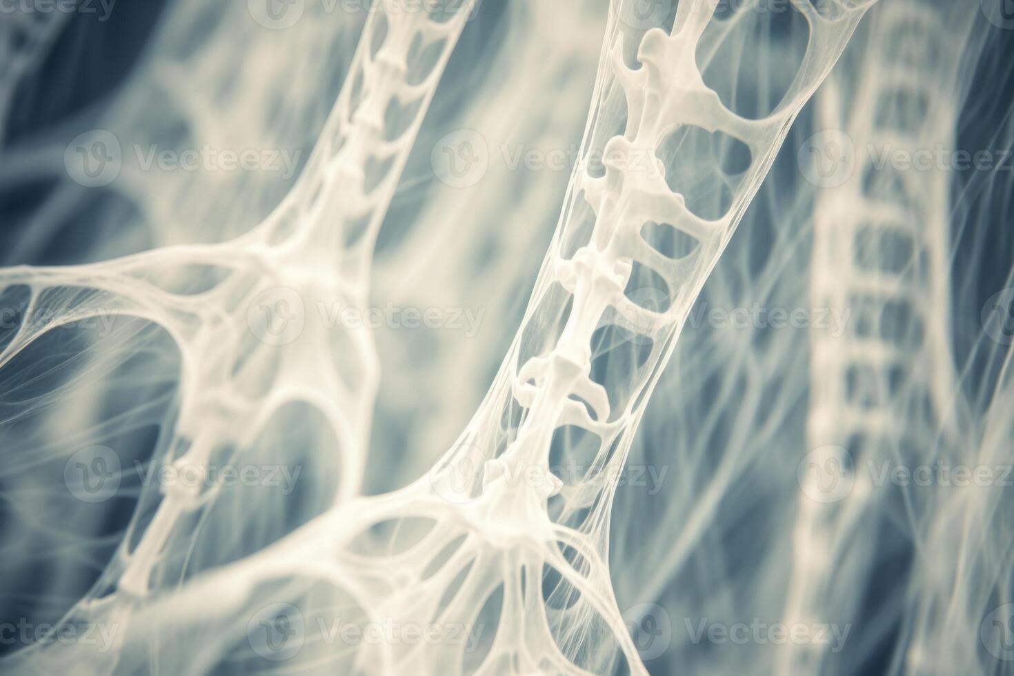 Bone tissue human skeleton under microscope cells structure medical science biology background texture magnification research structure health microbiology internal materials organs photo